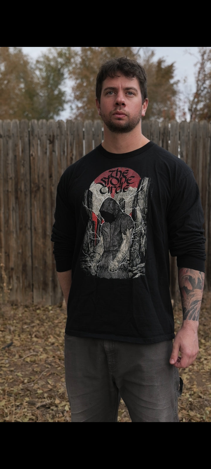 The Stone Circle Folk Metal Band Long Sleeve Tee