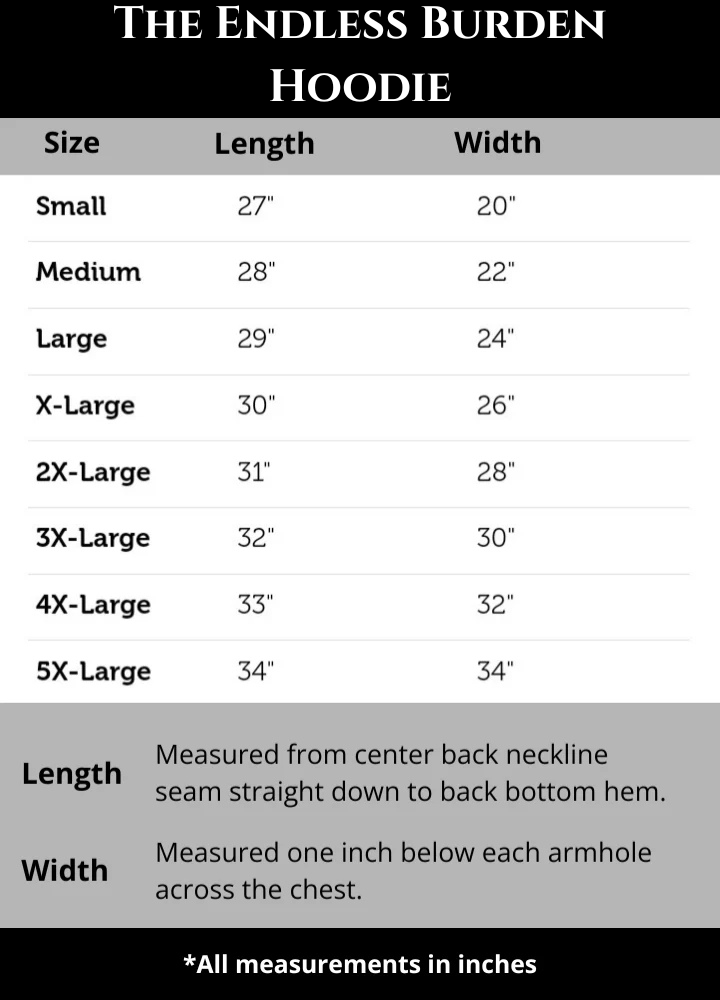 The Endless Burden Hoodie