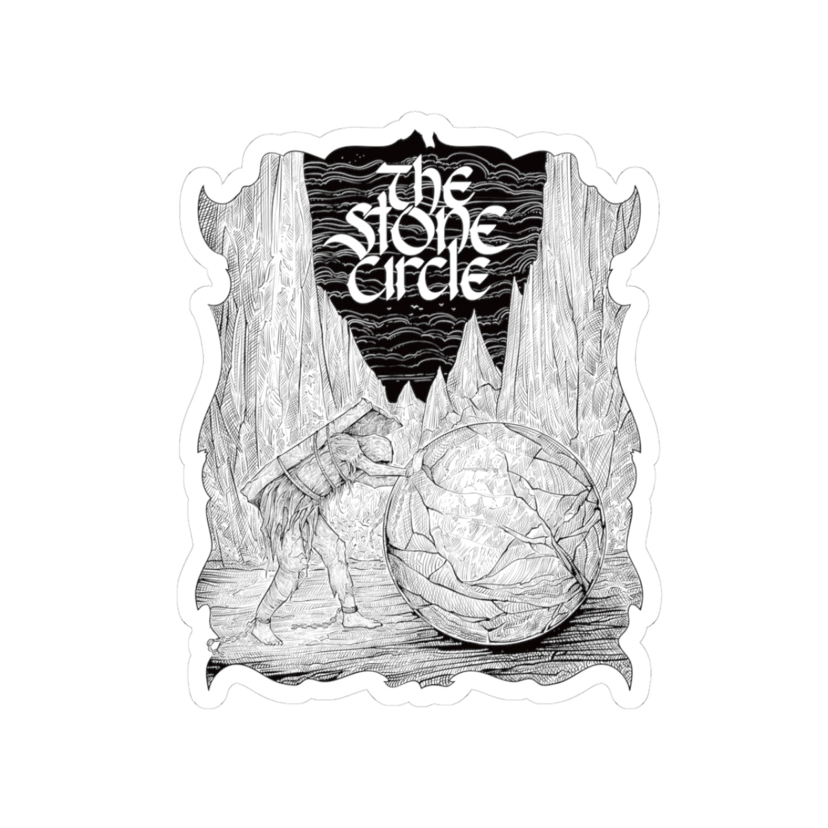 The Endless Burden Sticker