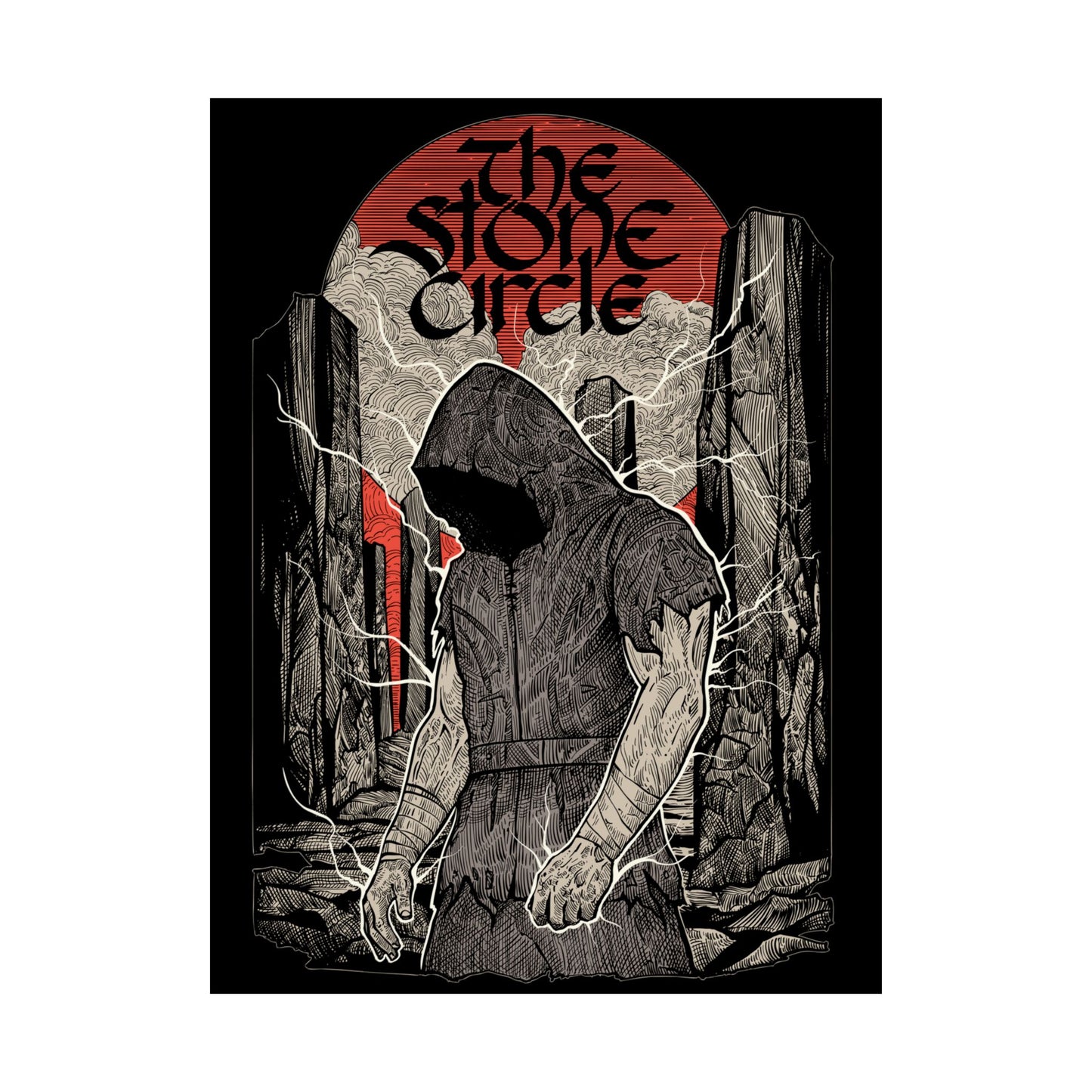 The Stone Circle Folk Metal Poster