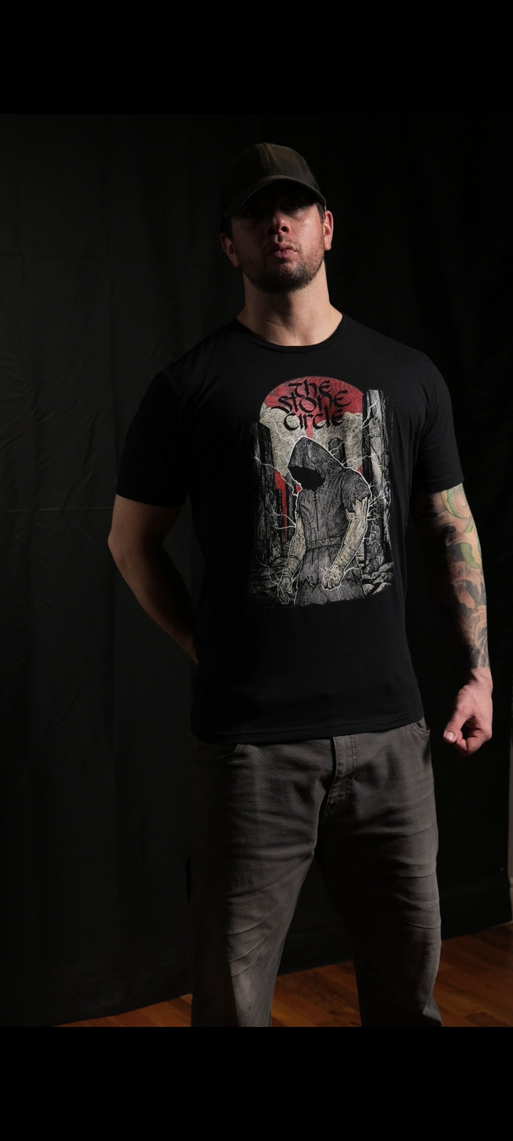 The Stone Circle Folk Metal Band T-Shirt