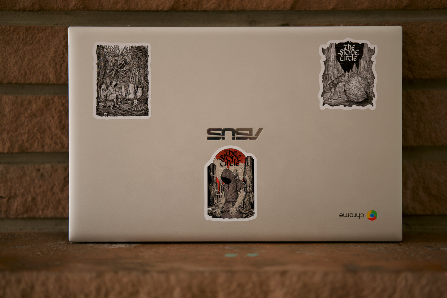 The Stone Circle Folk Metal Sticker