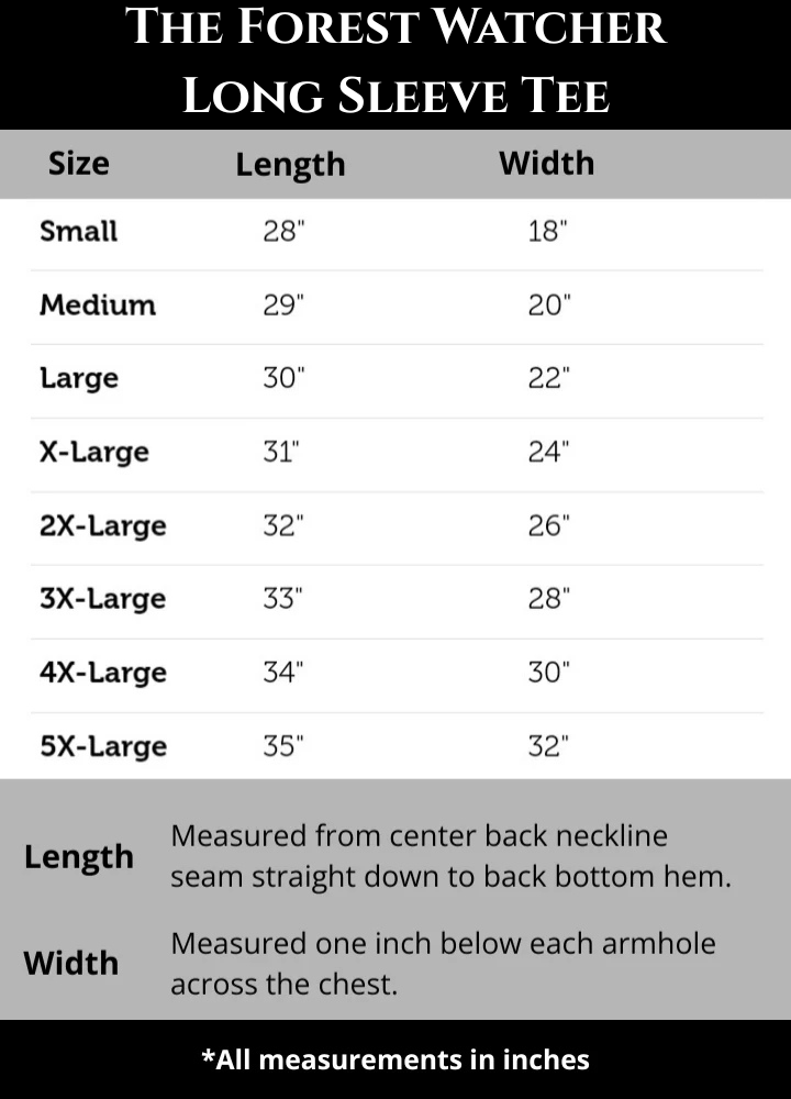 The Forest Watcher Long Sleeve Tee