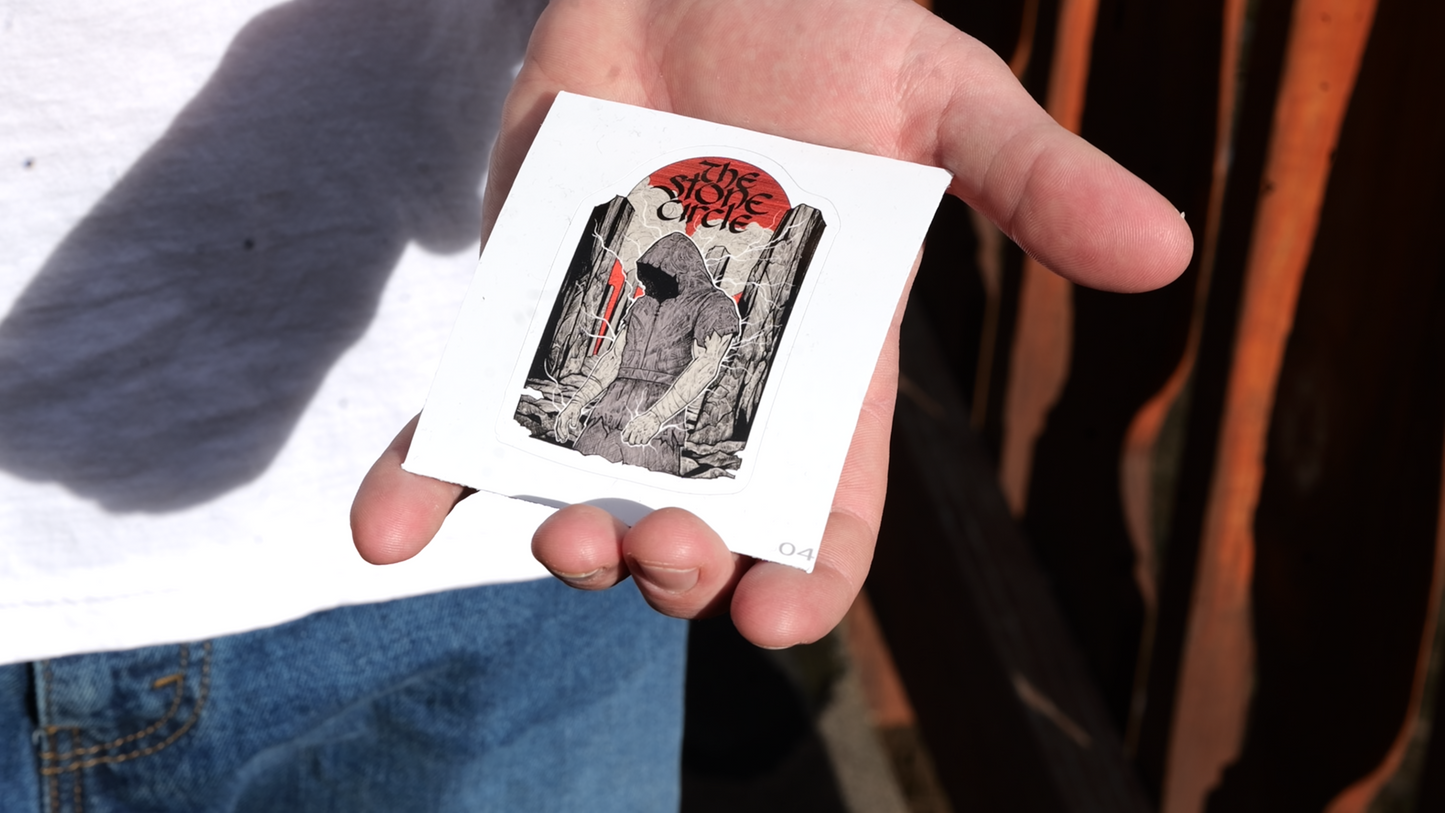 The Stone Circle Folk Metal Sticker