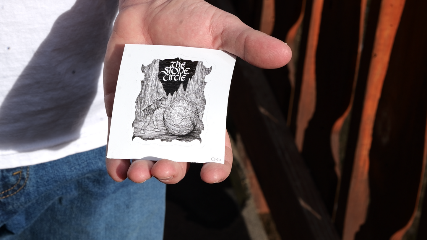 The Endless Burden Sticker